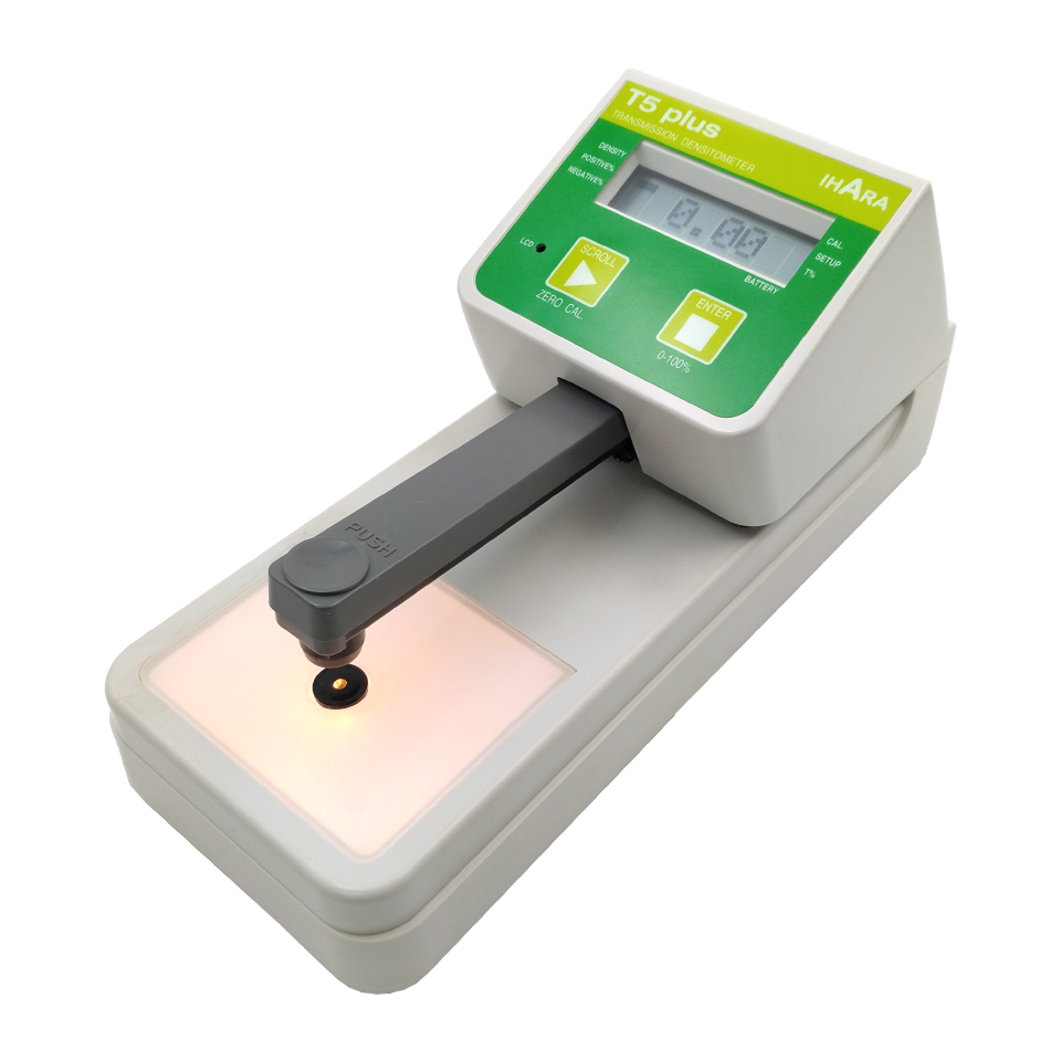 Portable Black & White Transmission Densitometer T5 plus